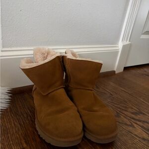 Ugg Brown Suede Ankle Boots